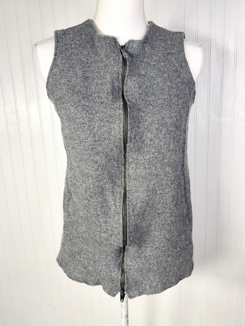 Eileen Fisher 100% Wool Vest